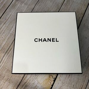 CHANEL Empty Gift Box Authentic 8.5"x8.5"x4"